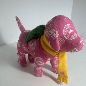 PINK Victoria's Secret 2007 Phi Beta Dog Plush Stuffed Animal-Rare